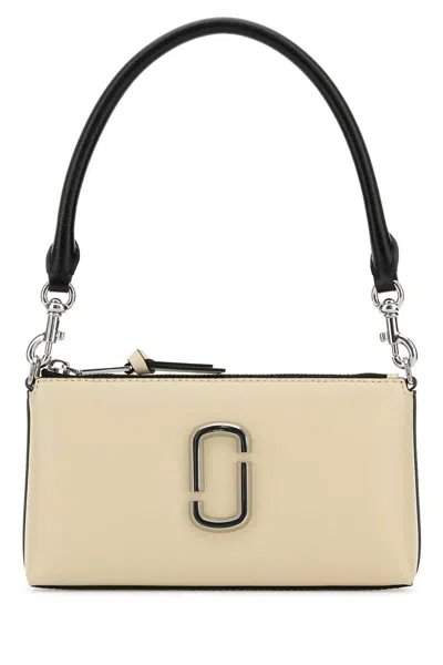 Marc Jacobs Women Two-tone Leather Snapshot Shoulder Bag