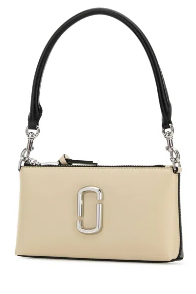 Marc Jacobs Women Two-tone Leather Snapshot Shoulder Bag