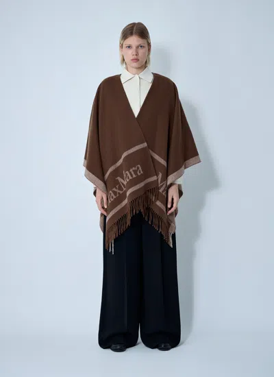 Max Mara Women Hilde Logo Motif Scarf