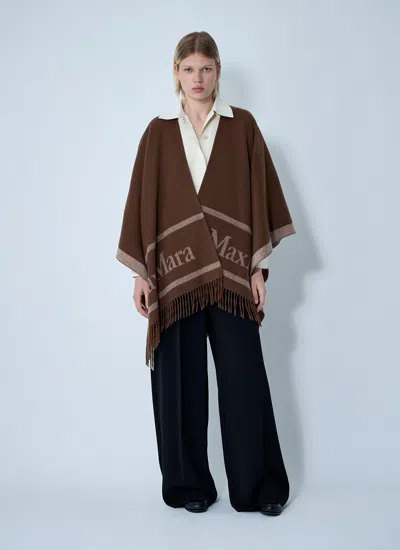 Max Mara Women Hilde Logo Motif Scarf