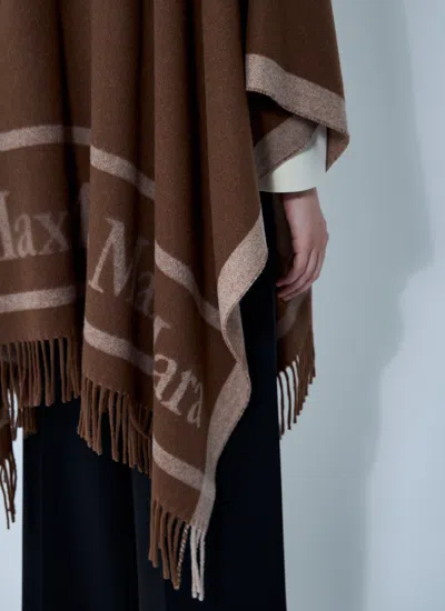 Max Mara Women Hilde Logo Motif Scarf