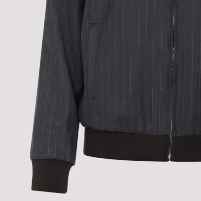 Miu Miu Wool Pinstripe Jacket Side Pockets