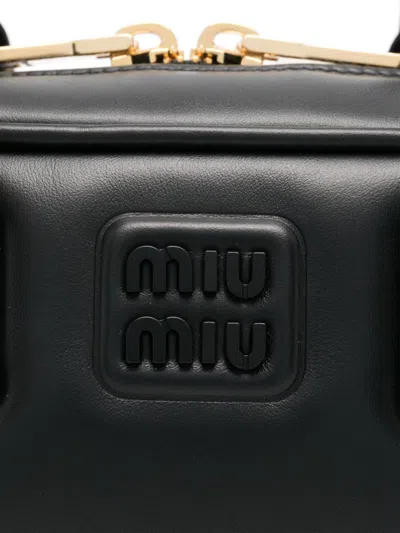 Miu Miu Women Arcadie Large Leather Handbag