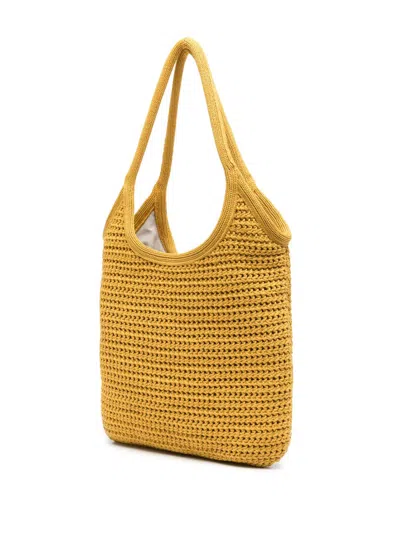 Miu Miu Women Ivy Rafia Eccect Tote Bag