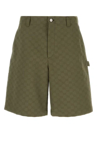 Gucci Gg Fabric Bermuda Shorts