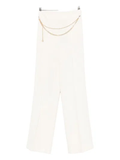 Twinset Pants In White