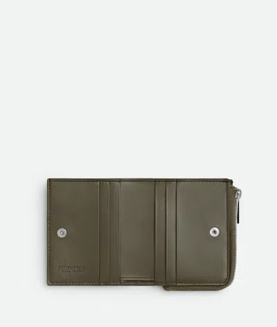 Bottega Veneta Intrecciato Stamp Bi-fold Wallet