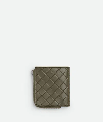 Bottega Veneta Intrecciato Stamp Bi-fold Wallet