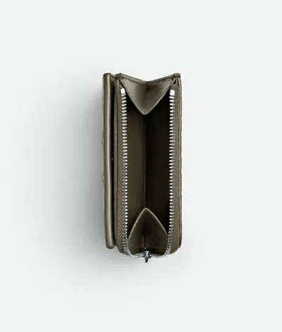 Bottega Veneta Intrecciato Stamp Bi-fold Wallet