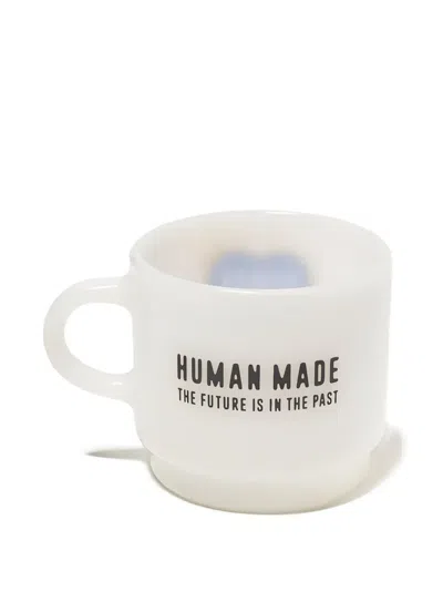 Human Made Heart-logo Mug In White