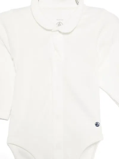 Petit Bateau Heart-print Cotton Pajama Set In Red