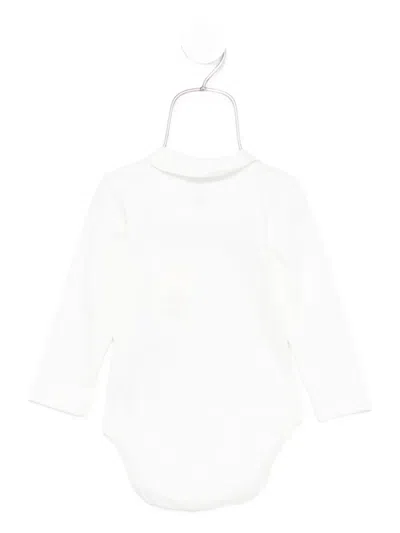 Petit Bateau Heart-embellished Body In White