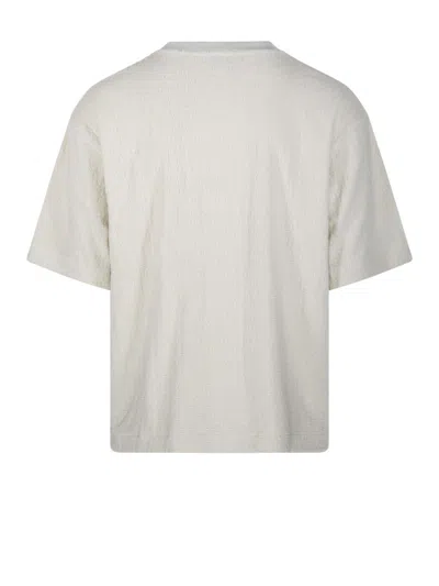 Off-white Off Ao Terry Skate S/s T-shirt In White