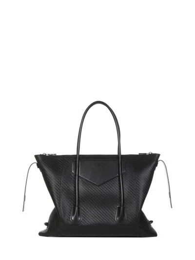 Givenchy Black Woven Leather Bag