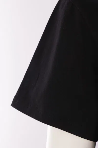 Alexander Mcqueen Logo Cotton T-shirt In Black