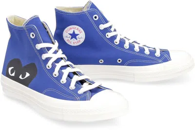 Comme Des Garçons Play Chuck 70 High-top Sneakers In Blue