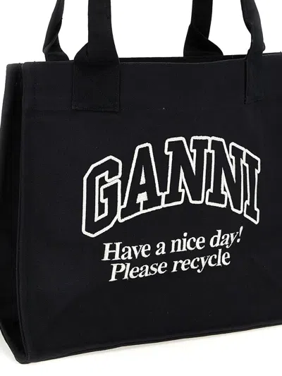 Ganni Women Large Easy Shopping Tote Bag