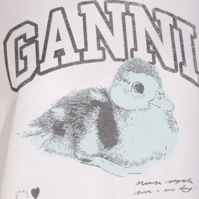 Ganni T-shirts And Polos In White