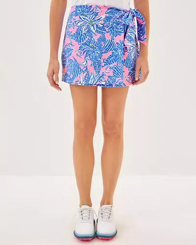 Lilly Pulitzer Upf 50+ Luxletic Fetia Skort In Blue