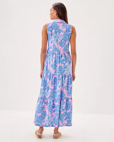 Lilly Pulitzer Riegan Maxi Dress In Blue