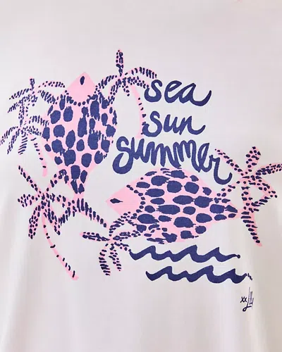 Lilly Pulitzer Barreto Knit Top In White