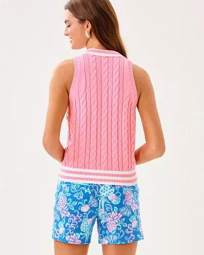 Lilly Pulitzer Suzette Polo Sweater Tank