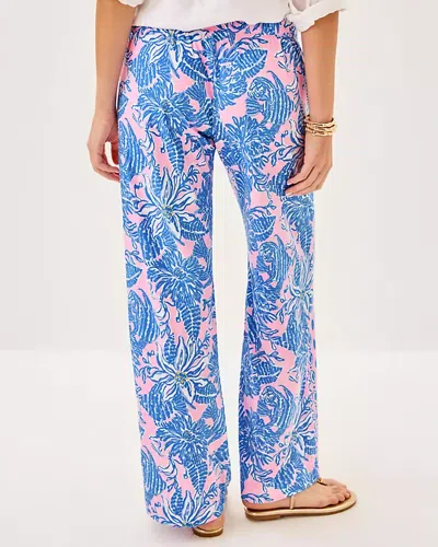 Lilly Pulitzer 32" Bal Harbour Palazzo Pant In Blue