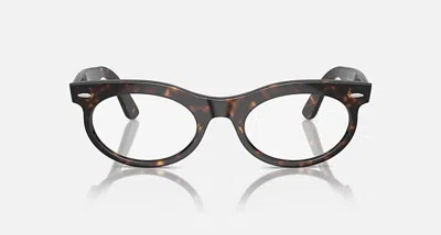 Ray Ban Wayfarer Oval-frame Glasses