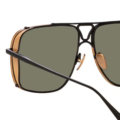 Linda Farrow Enzo Square Frame Sunglasses