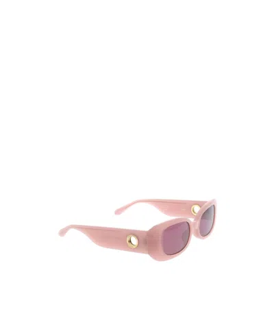 Linda Farrow Rectangle Frame Sunglasses