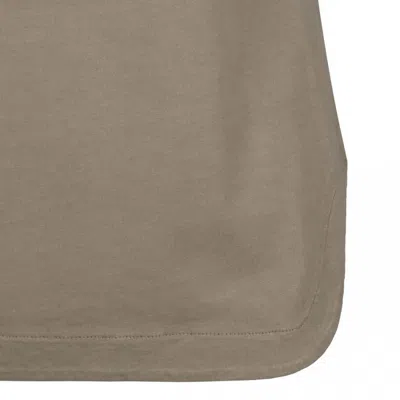 Haikure Crew Neck Ribbed Vest In White