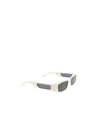 Linda Farrow Rectangle Frame Sunglasses