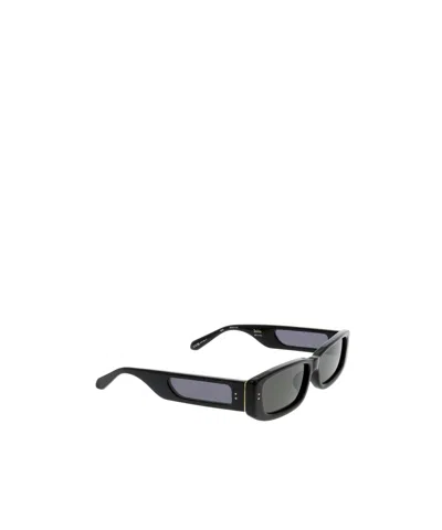 Linda Farrow Rectangle Frame Sunglasses