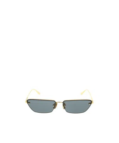 Linda Farrow Rectangular Frame Sunglasses