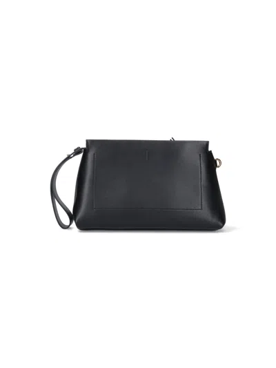 Givenchy Logo Printed Clutch Bag
