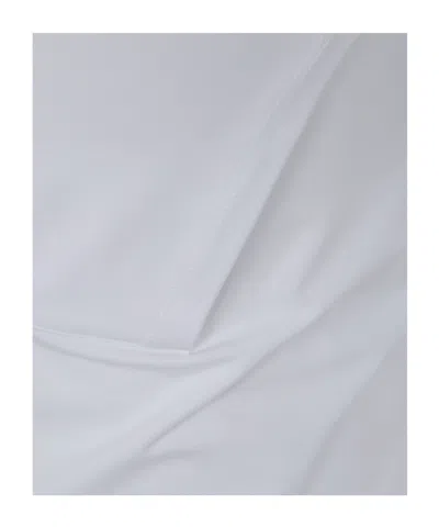 Paloma Wool Folded Crew Fitted Bandeau Top In White