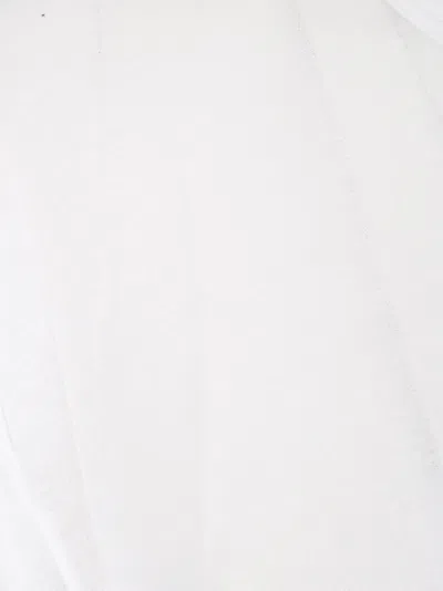 James Perse Crepe Jersey Oversized Short Sleeve Crew In White