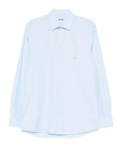 Moschino Embroidered Cotton Shirt