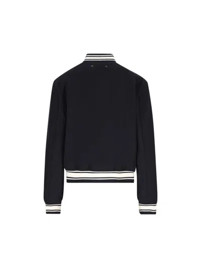 Golden Goose Dirce Bomber Jacket In Blue