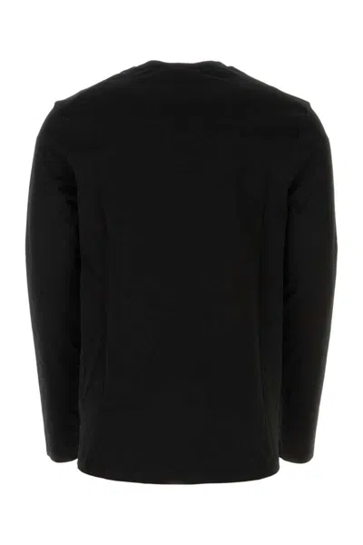 Jil Sander Men's Long Sleeve Cotton T-shirt In Black