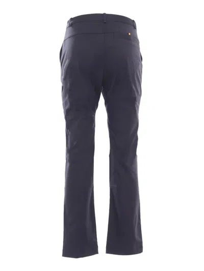 K-way Elaise Twill Peach Chino Pants In Blue
