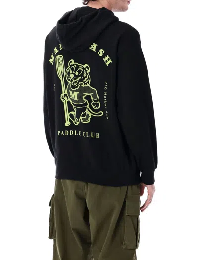 Manastash Paddle Club Hoodie In Black