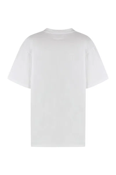 Mm6 Maison Margiela Mm6 By Maison Margiela Numeric Logo T-shirt