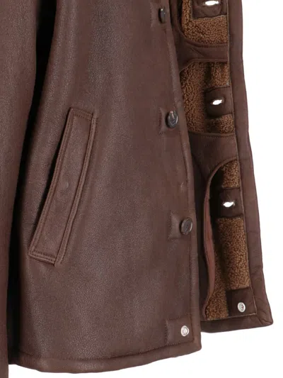 Our Legacy Shearling Collar Front Pockets Jacket