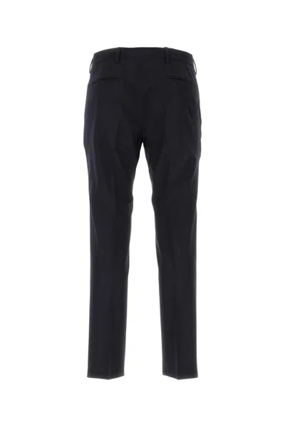 Prada Cotton Pants In Black