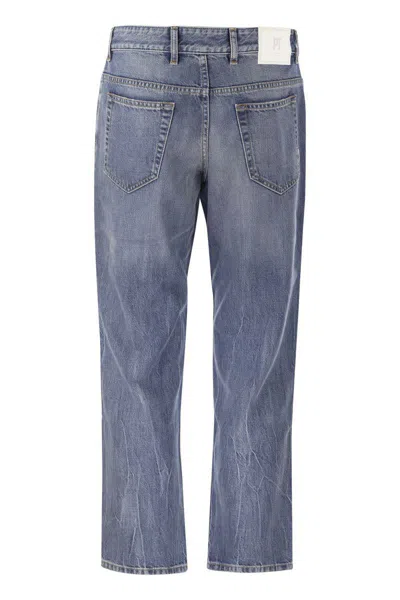 Pt Torino Rebel- Straight-leg Jeans In Blue