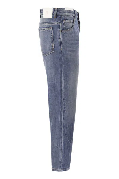 Pt Torino Rebel- Straight-leg Jeans In Blue