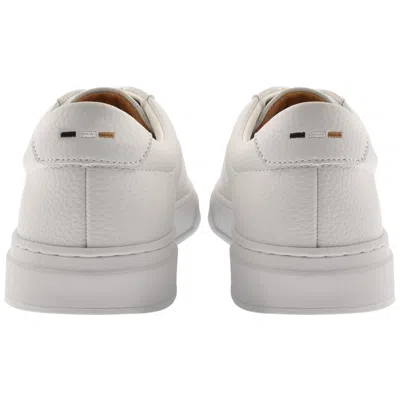 Hugo Boss Boss Kieran Tennis Trainers Natural In Gray