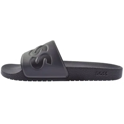 Hugo Boss Boss Aryeh Sliders Navy