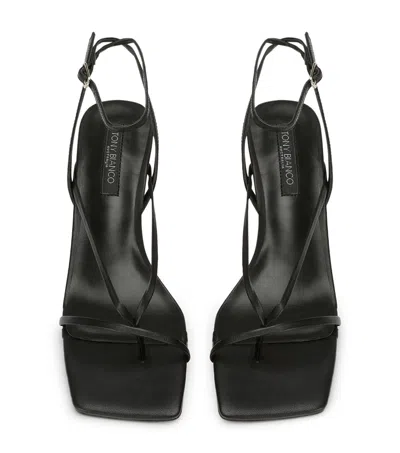 Tony Bianco Avi Black Nappa Heels